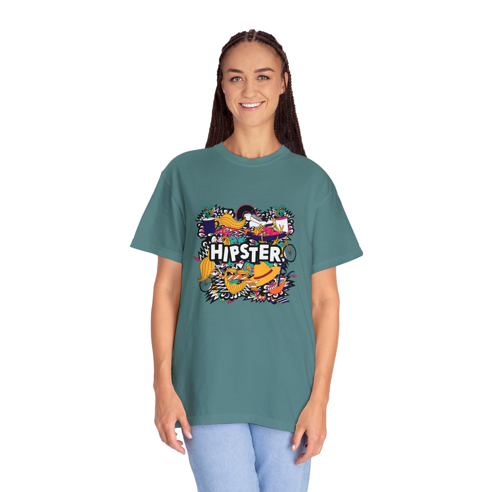 Graphic Garment-Dyed Unisex Tee