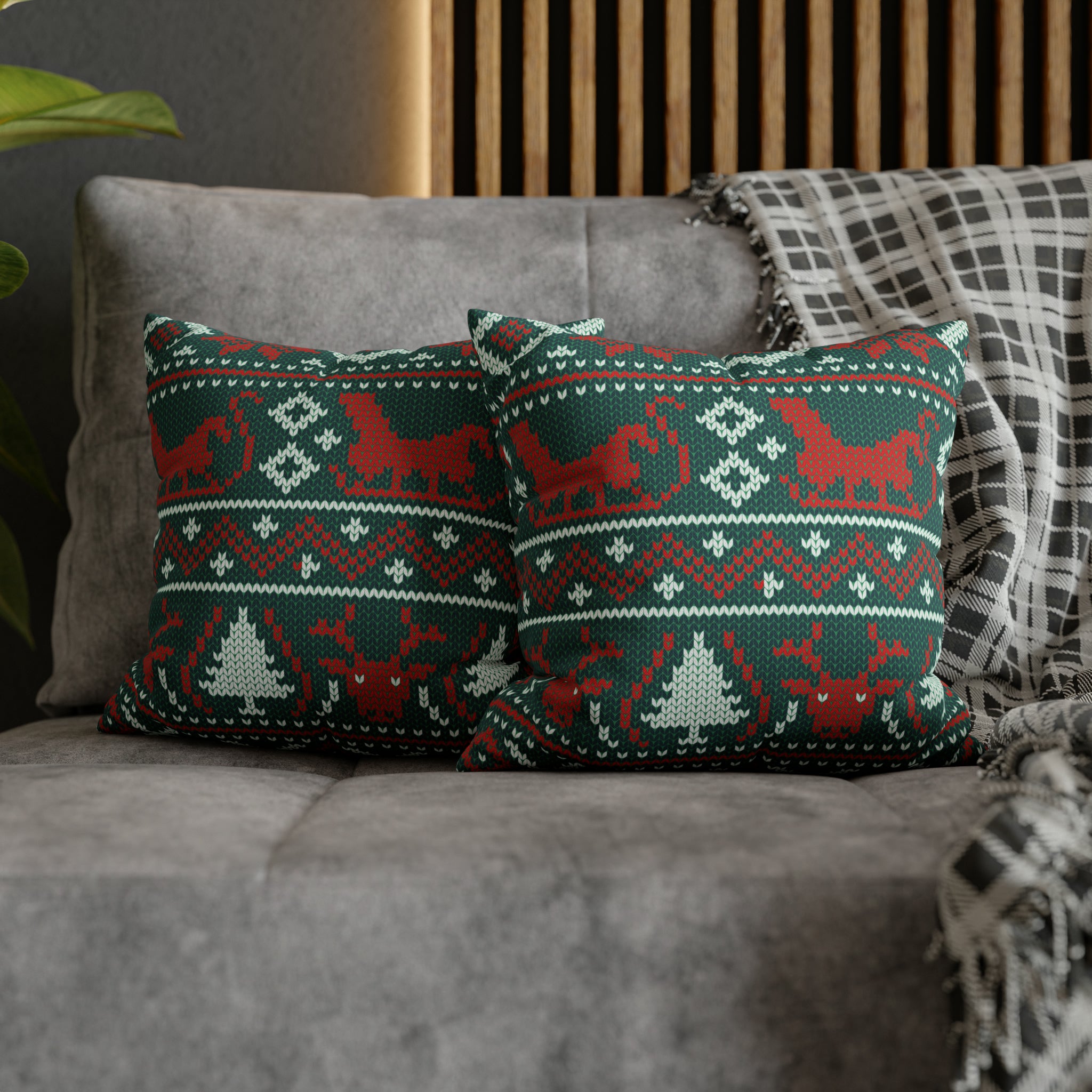 Holiday Season - Christmas Art Cushion