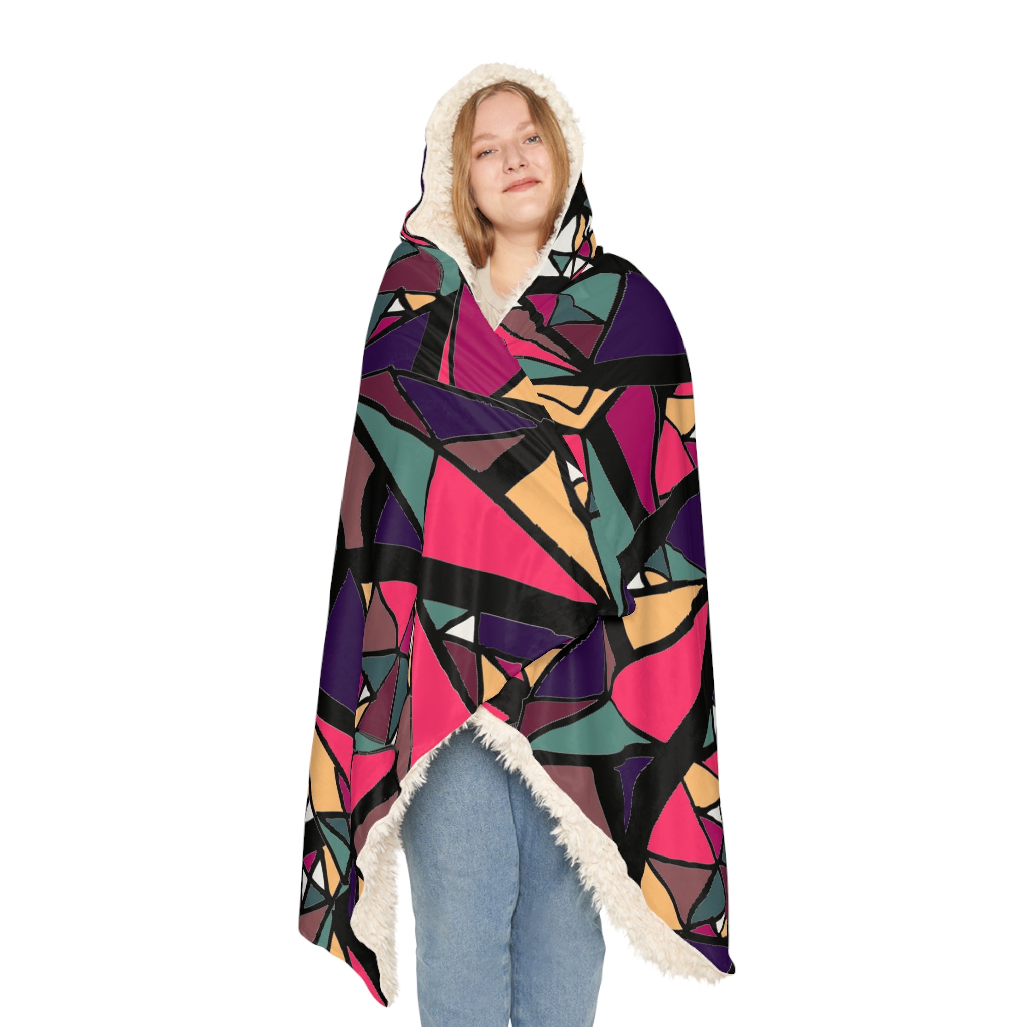 Abstract Pattern Snuggle Blanket