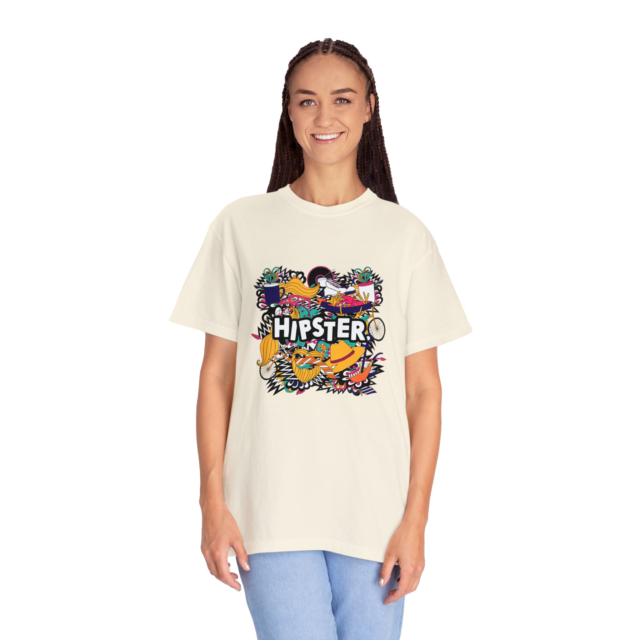 Graphic Garment-Dyed Unisex Tee