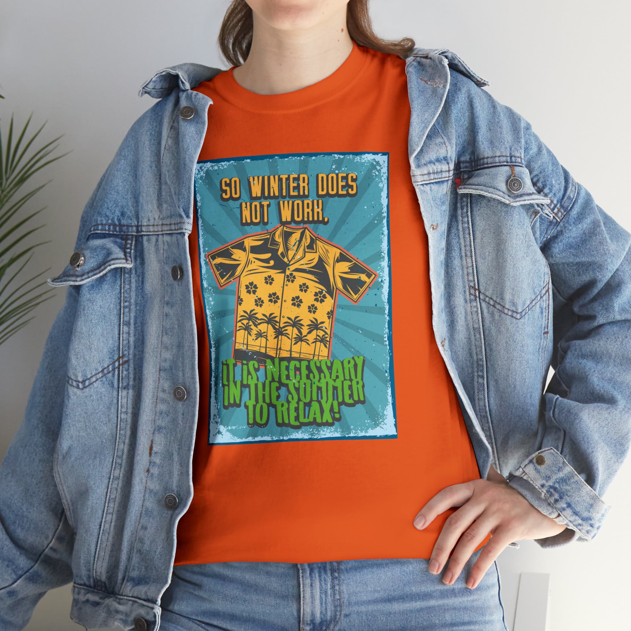 Relaxed Summer (Graphic) - Unisex T-Shirt