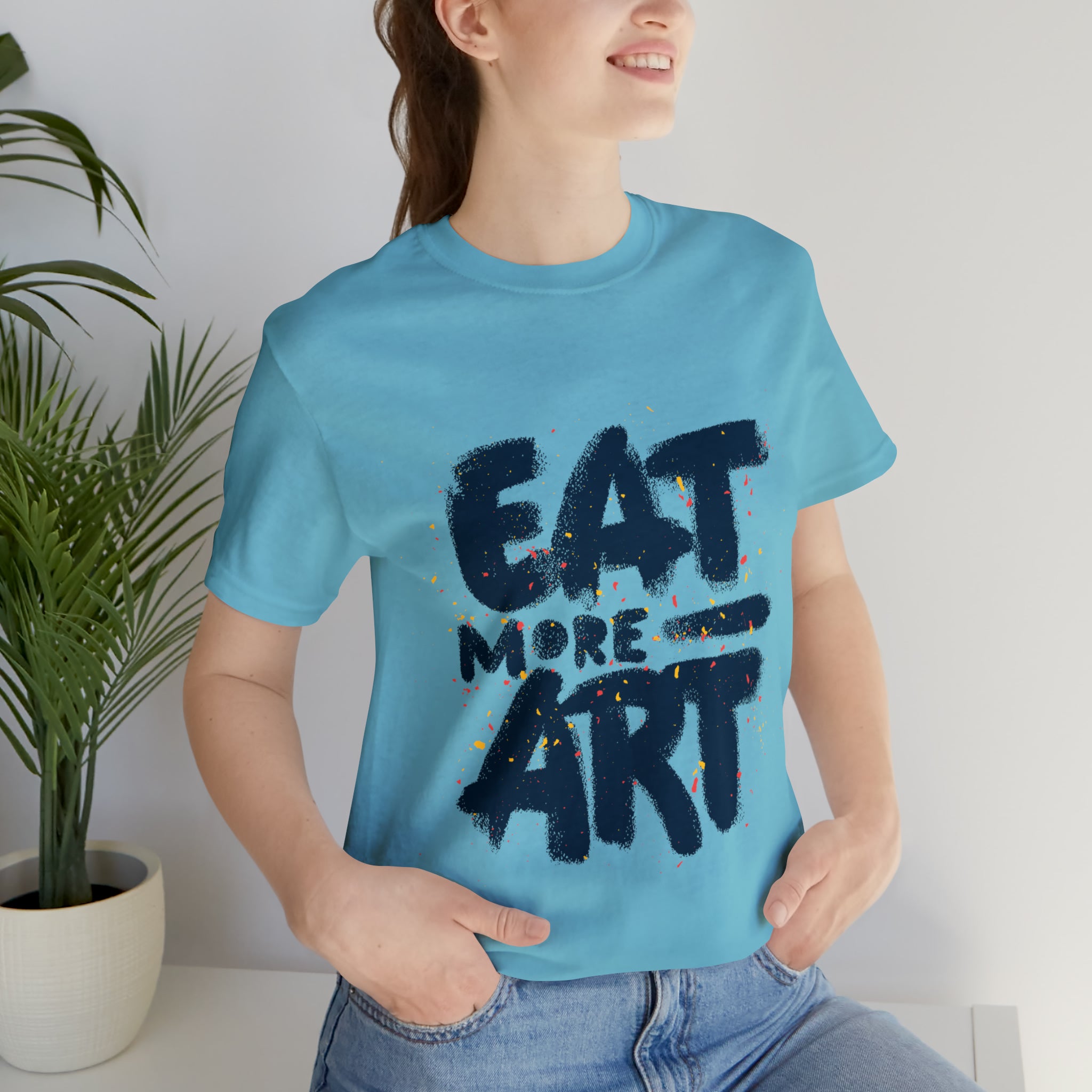 Eat More Art (Graphic) - Unisex T-Shirt