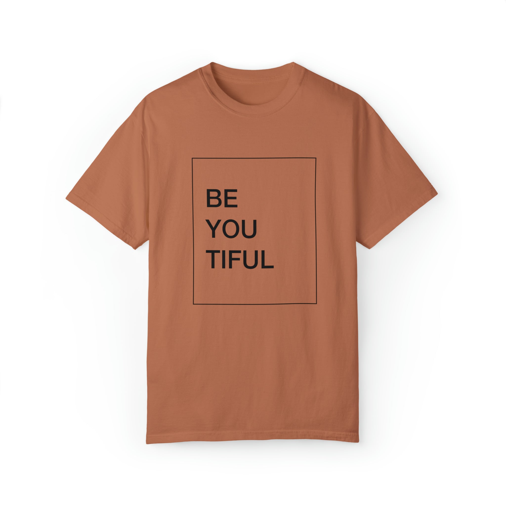 Slogan Garment-Dyed Unisex Tee