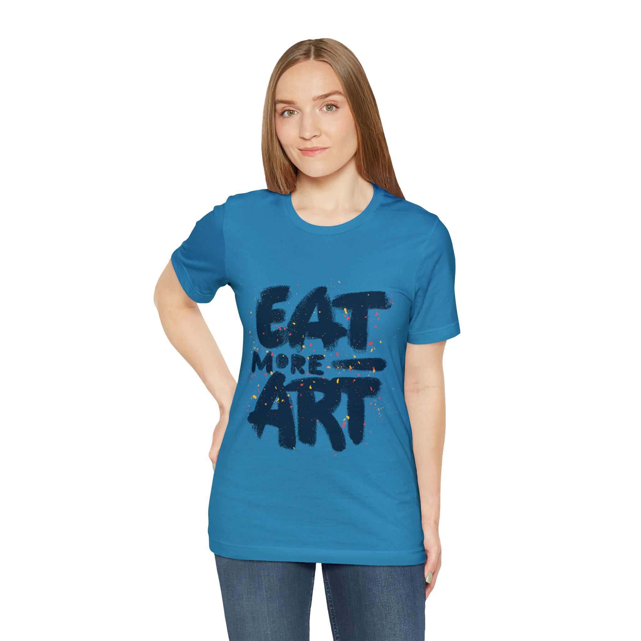 Eat More Art (Graphic) - Unisex T-Shirt