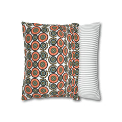 Retro Cushion (Printed) - Spun Polyester Square Pillow Case