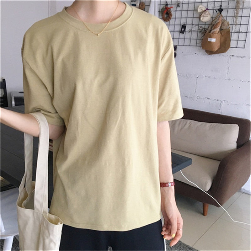 SOLID COLOR - WOMEN T-SHIRT