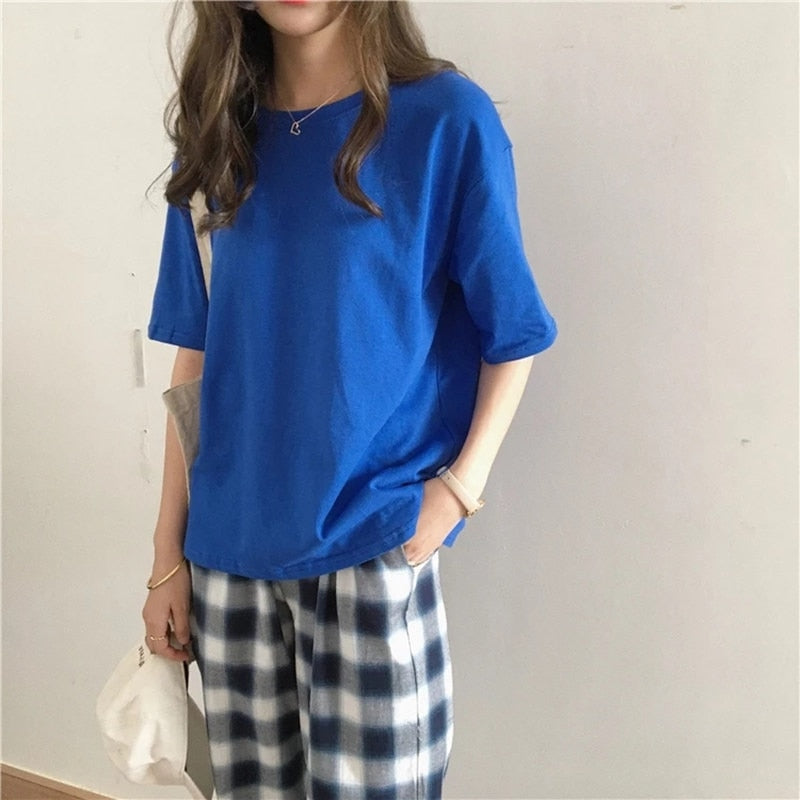 SOLID COLOR - WOMEN T-SHIRT