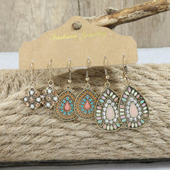 Retro Fashion Minimalism Frosty Style Earrings