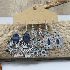 Retro Fashion Minimalism Frosty Style Earrings