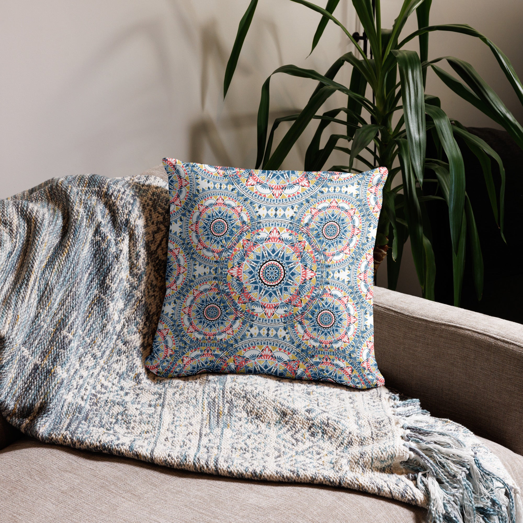 Bohemian Throw Pillow