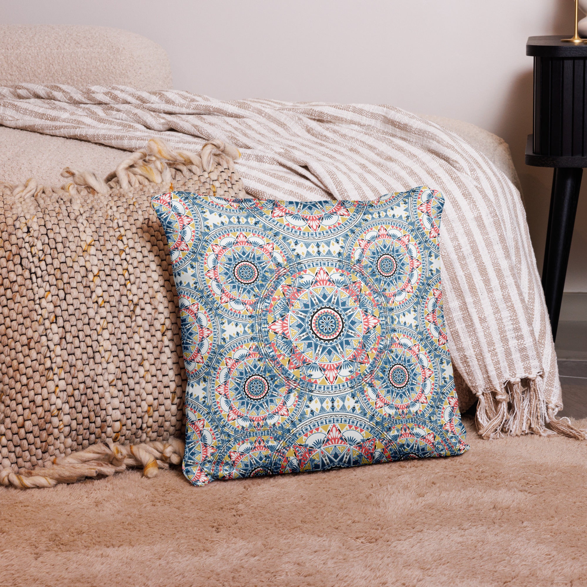 Bohemian Throw Pillow