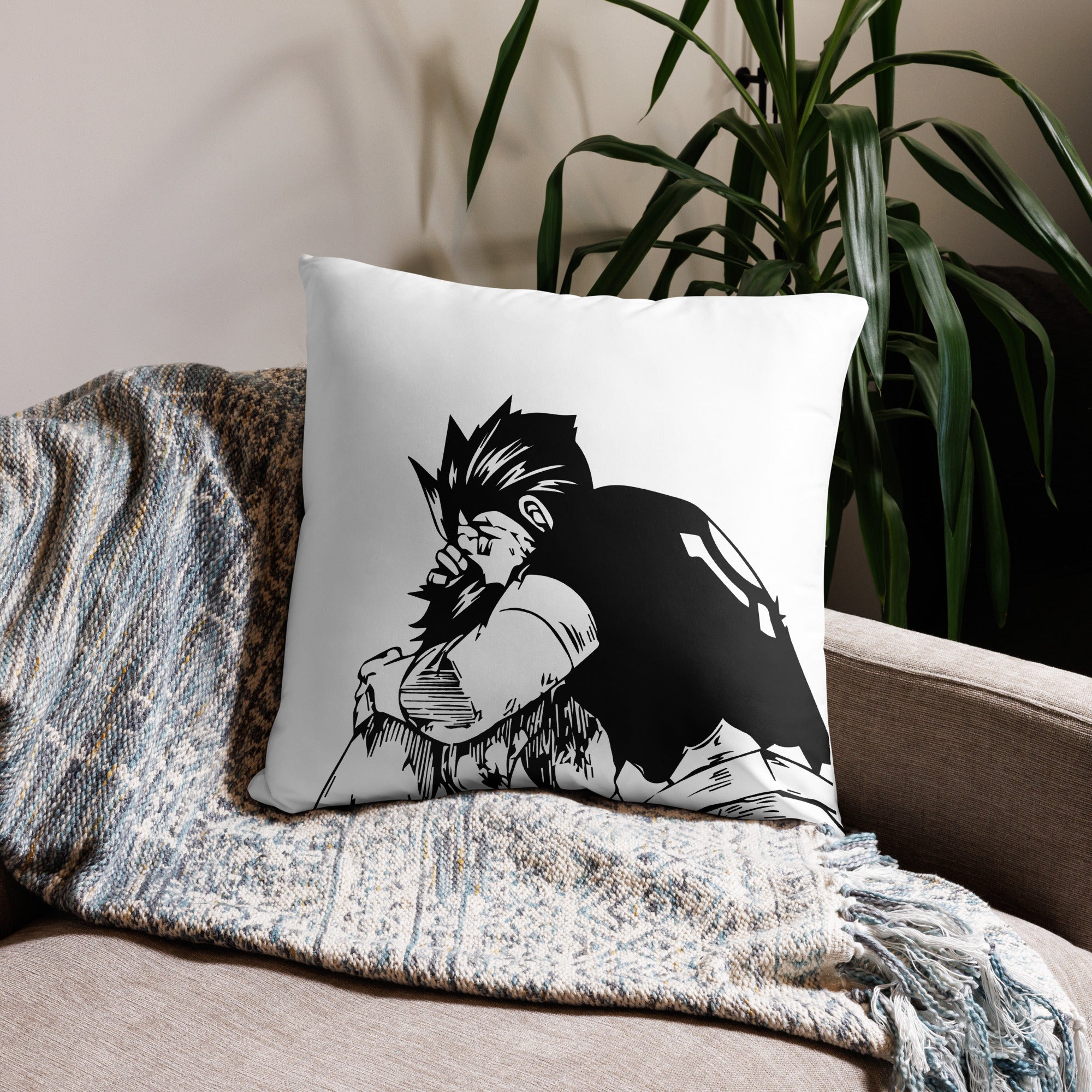 Manga Inspired Basic Pillow