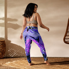 Acrylic Pattern Yoga Leggings