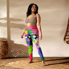 Pop Art Yoga Leggings