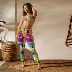 Pop Art Yoga Leggings