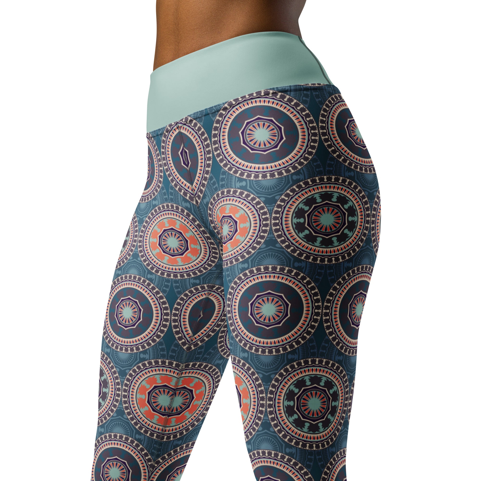 Bohemian Print Yoga Leggings