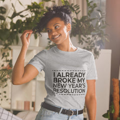 New Year's Resolution - Short-Sleeve Unisex T-Shirt