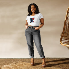 Women’s Crop Tee - Be Curious!