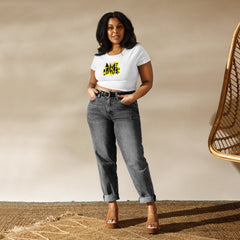 Women’s Crop Tee - Live In Wonder!