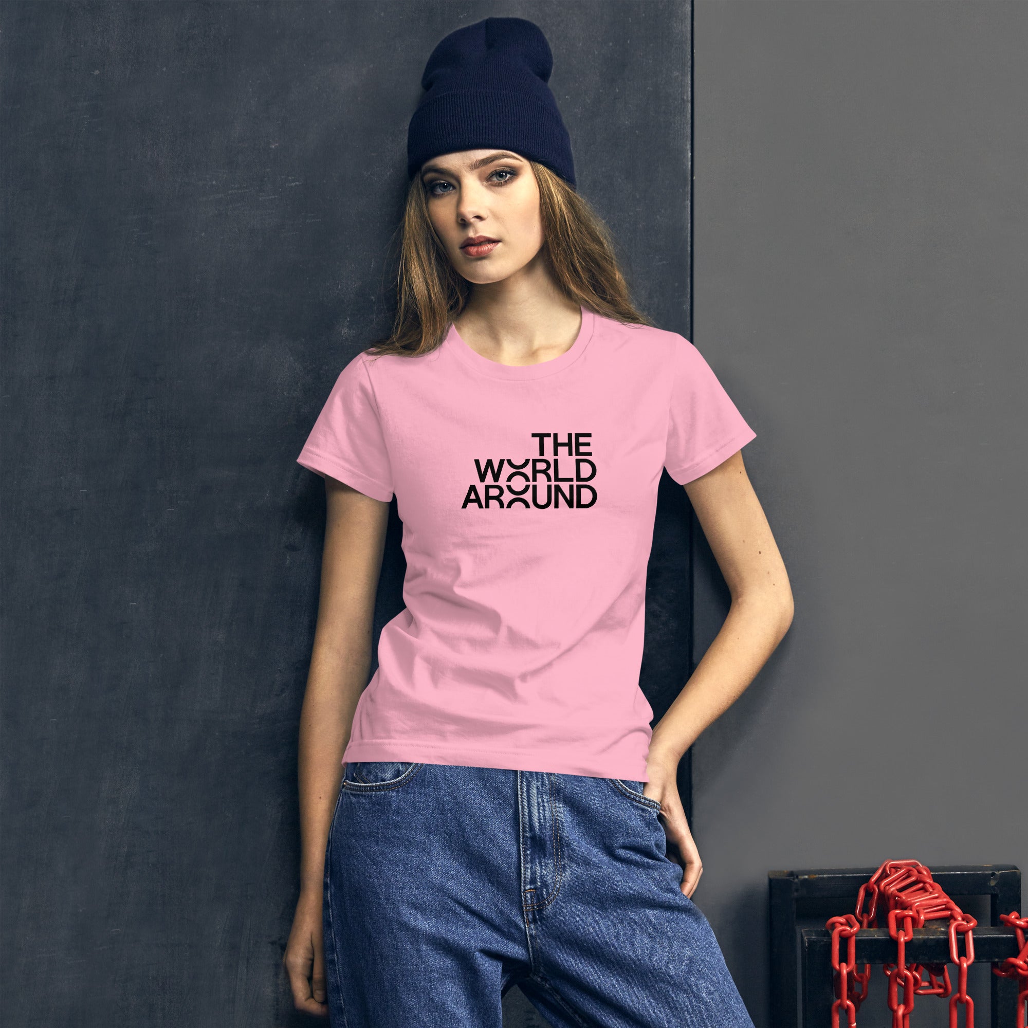 Women's Basic Tee - The World Around!