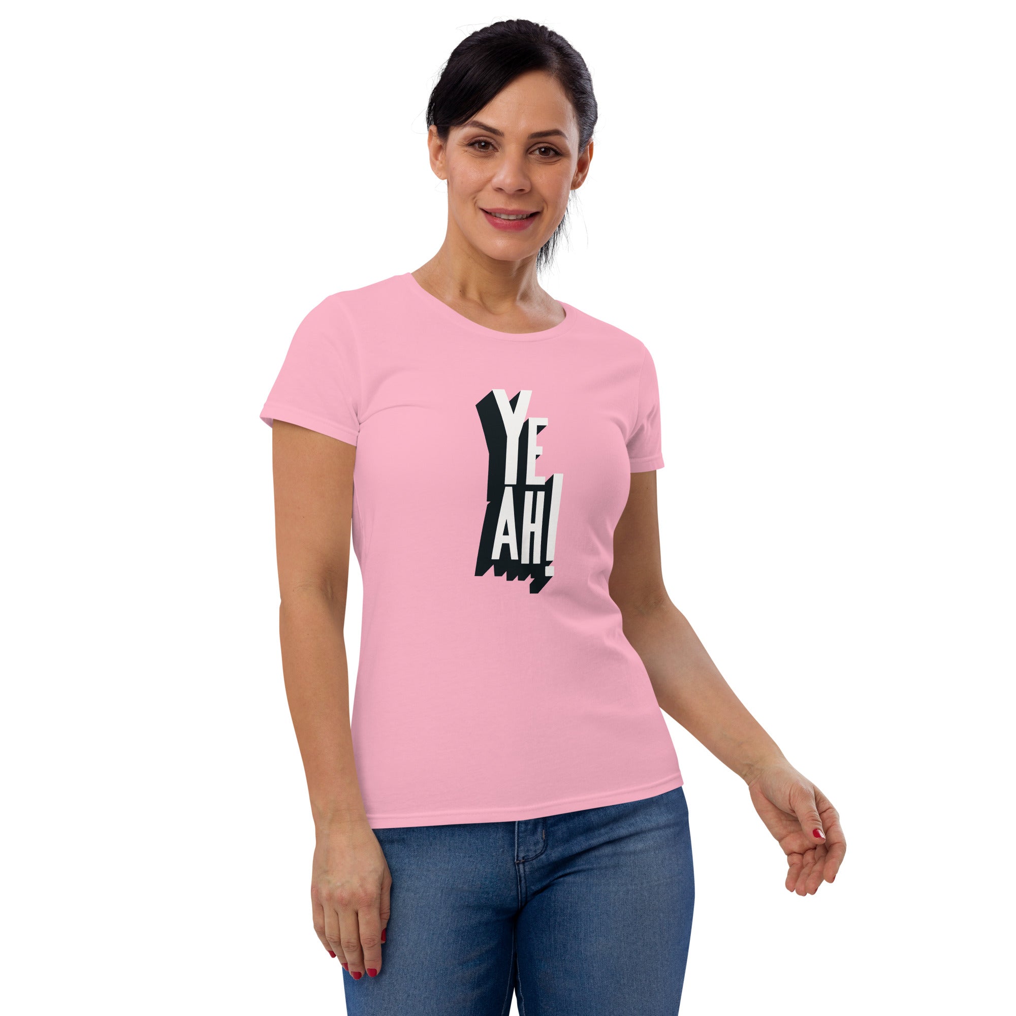 Women's Basic Tee - Yeah!