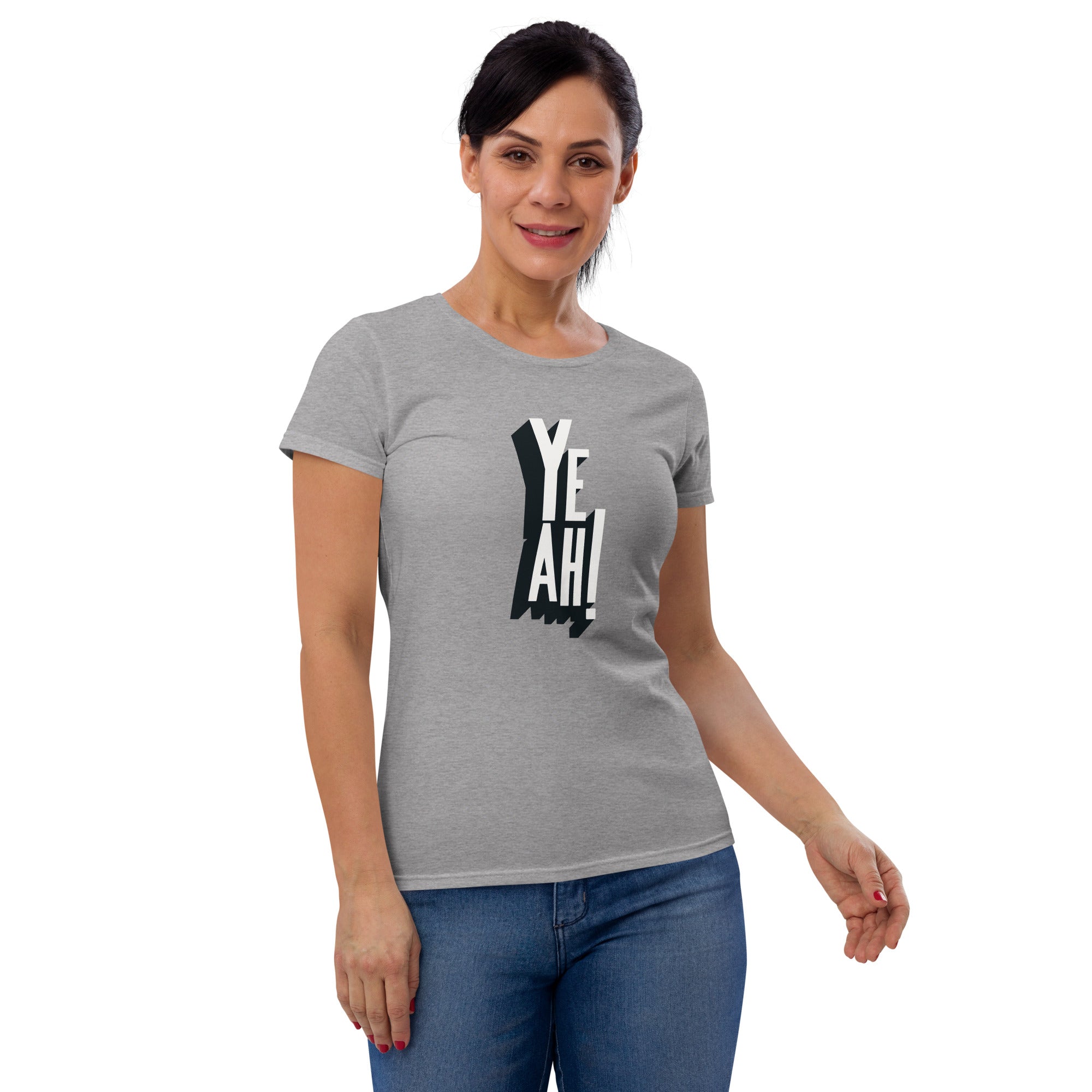 Women's Basic Tee - Yeah!