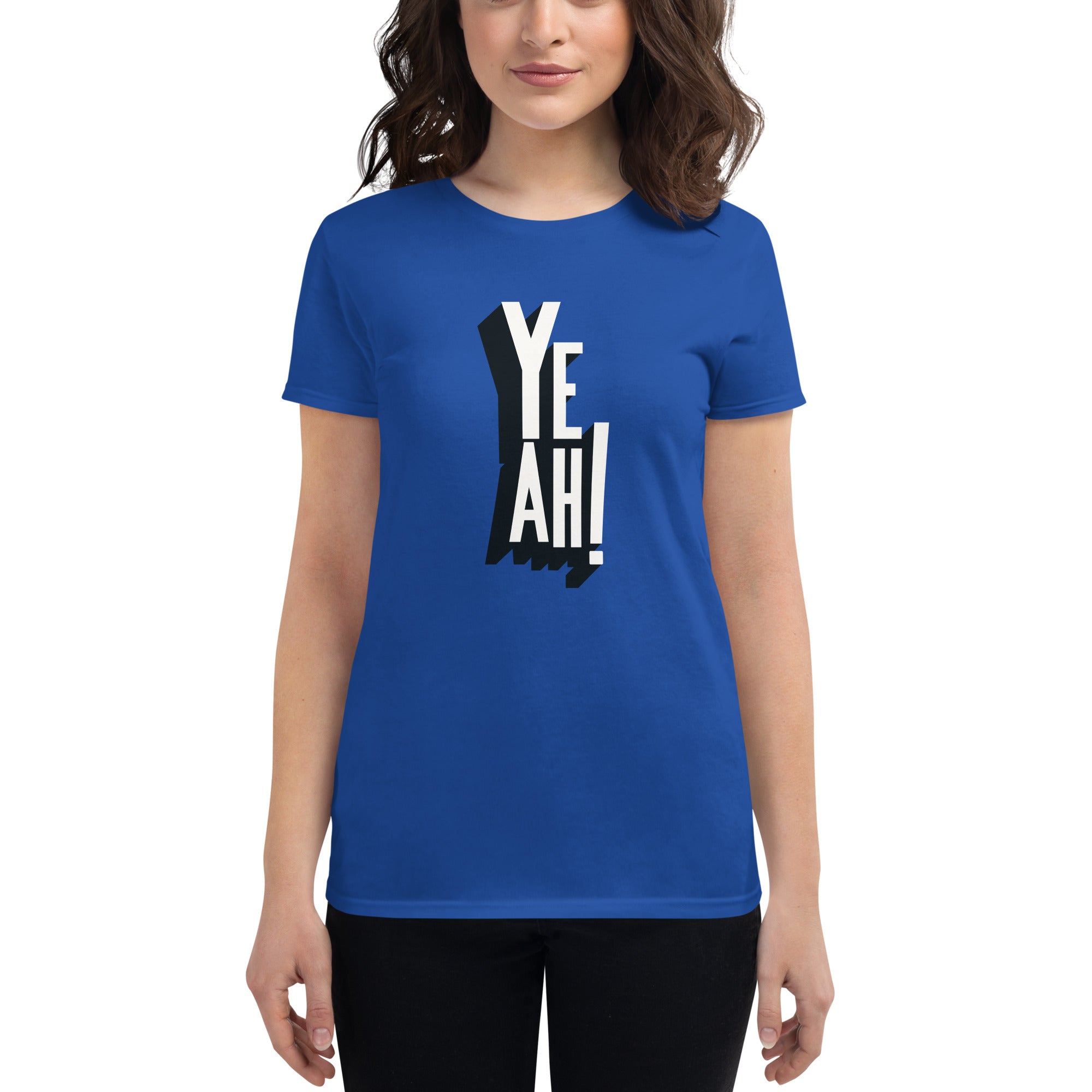 Women's Basic Tee - Yeah!