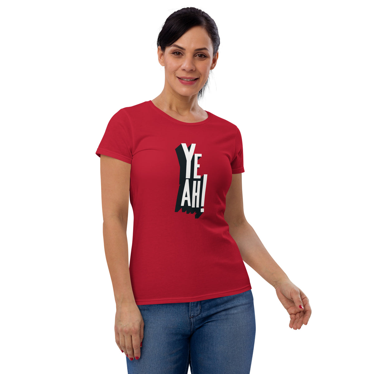 Women's Basic Tee - Yeah!